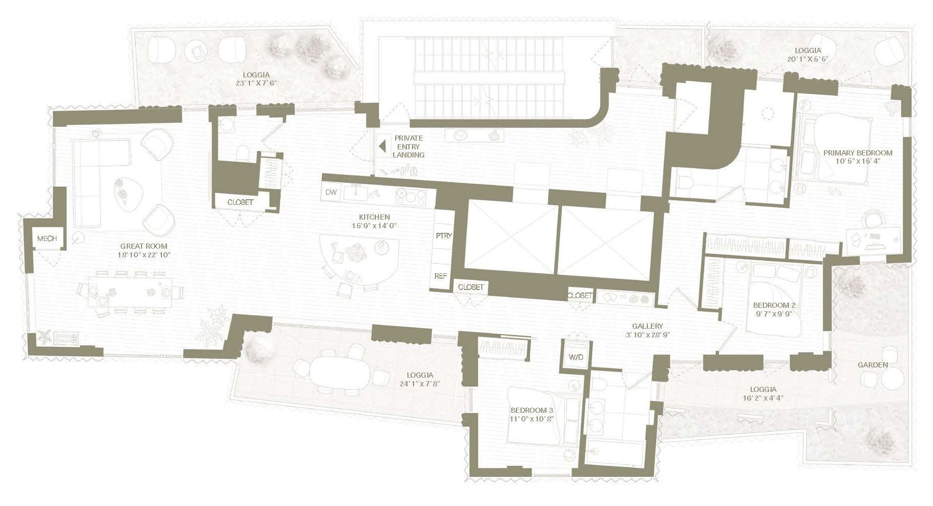 Floorplan Image for Penthouse B