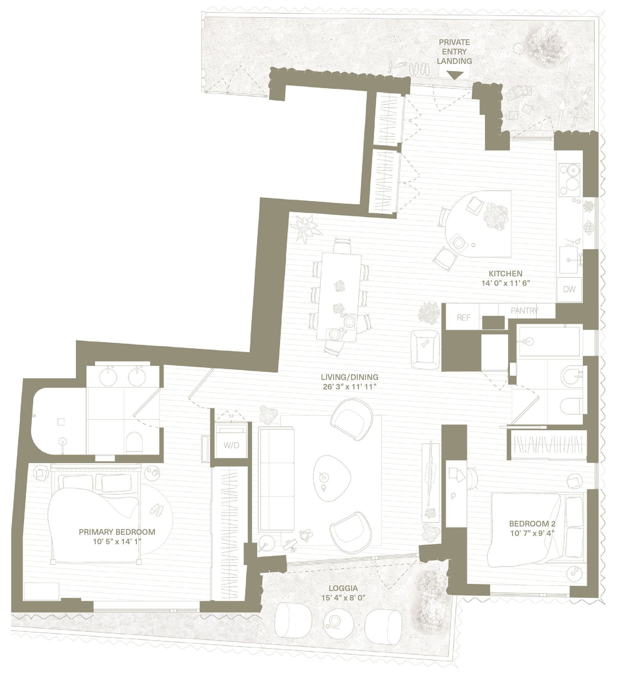 Floorplan Image for 8B